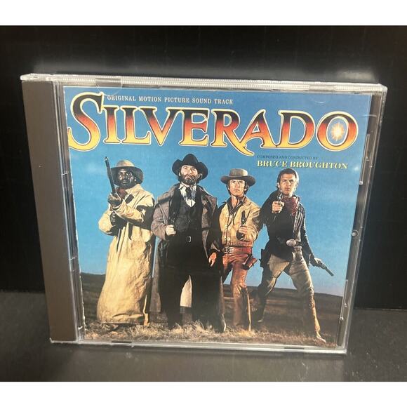 Silverado Original Motion Picture Movie Soundtrack CD Bruce Broughton Intrada - Picture 1 of 3